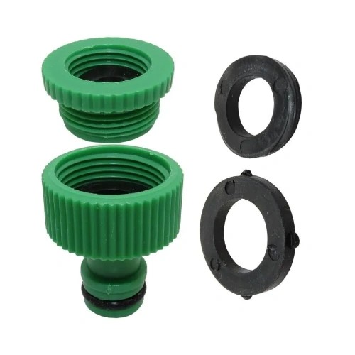 LawnMaster Hose Tap Connectors - 1/2 Inch, Copper - Image 2