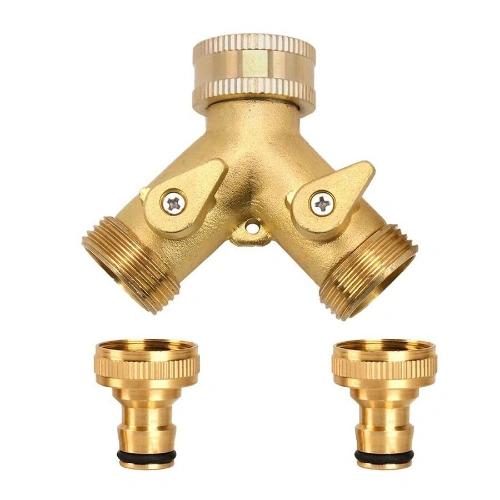 OutdoorLife Hose Pipe Connectors - 32mm, Brass - Image 2