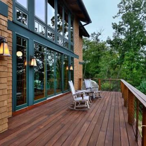 GreenYard Decking - Medium, Dark Stained - Image 2