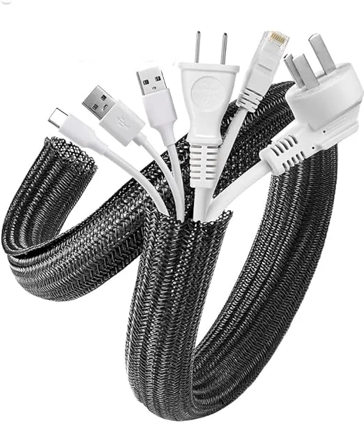 Cable Management Sleeves Split Cord Protector Wire Wire organiser TPE Thicher Protective cover Anti-bite Wire
