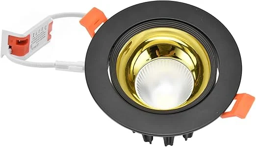 LED Downlight Aluminum Adjustable Angle Dustproof Recessed Ceiling Spotlight