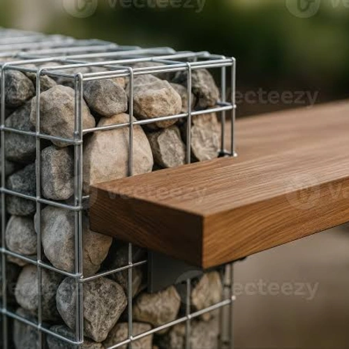 GardenPro Gabions - Extra Large, Natural Timber - Image 2