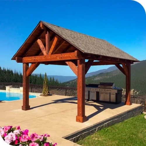 LawnMaster Awnings - Extra Large, Natural Timber - Image 3