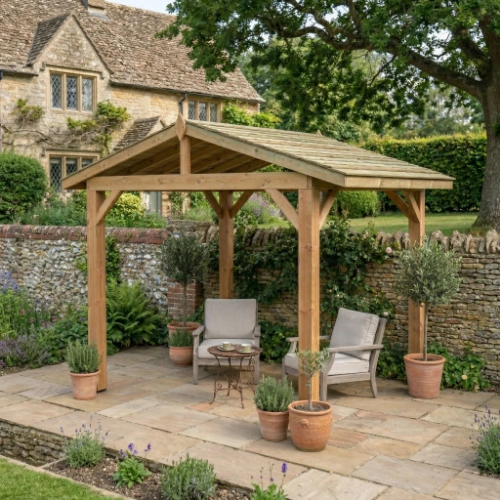 GardenEdge Awnings - Extra Large, Natural Timber - Image 3