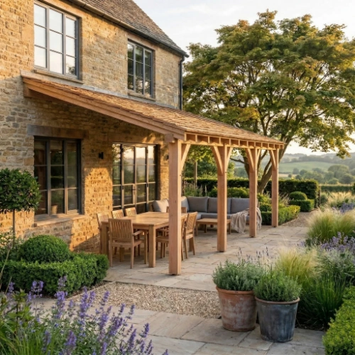 GardenEdge Awnings - Extra Large, Natural Timber - Image 2